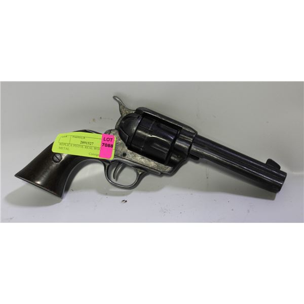 REPLICA PISTOL REAL WOOD AND METAL