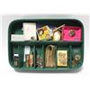 Image 1 : ANTIQUE LADIES JEWELLERY BOX WITH CONTENTS