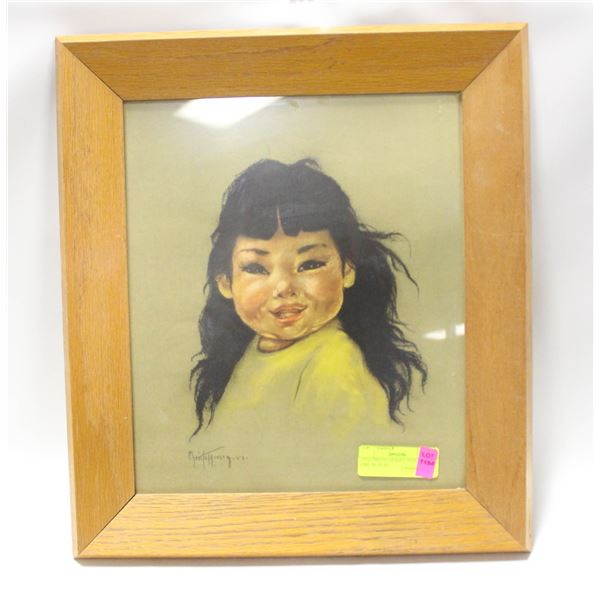 1953 CHRISTO HERSEY INDIGENOUS GIRL PICTURE