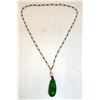 Image 1 : BERMESE SPINACH GREEN JADEITE PENDANT