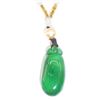 Image 2 : BERMESE SPINACH GREEN JADEITE PENDANT