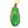Image 3 : BERMESE SPINACH GREEN JADEITE PENDANT