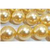 Image 4 : JAPANESE GOLDEN SHELL PEARL NECKLACE