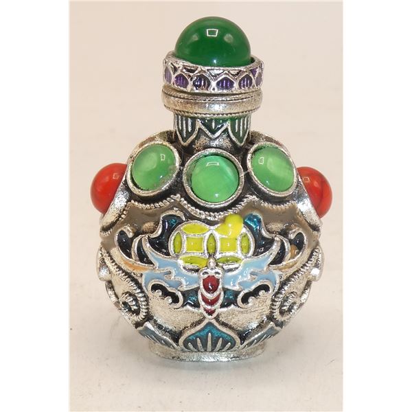 NEPAL PRAYER SNUFF BOTTLE