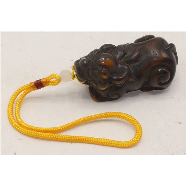 SINO-TIBETAN GAURDIAN BEADS PENDANT