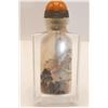 Image 1 : ROCK CRYSTAL INSIDE PAINTED SNUFF BOTTLE
