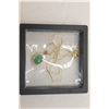 Image 3 : BERMESE SPINACH GREEN JADEITE PENDANT