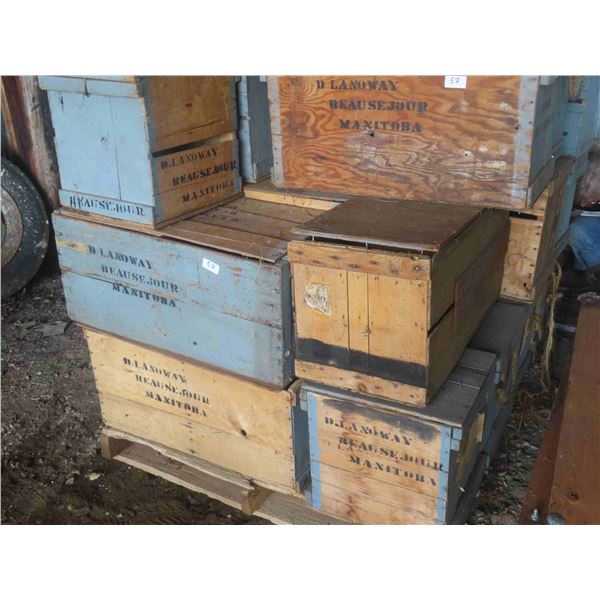 Pallet of Egg Crates