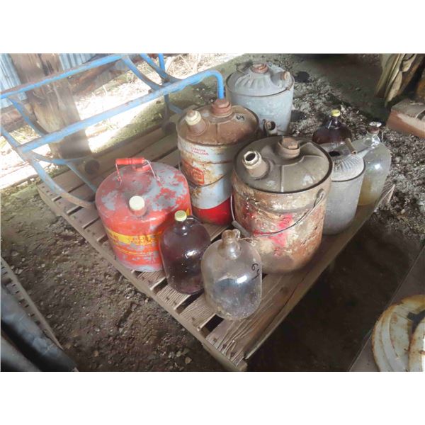 Barrel Stand, Gas Cans & Jugs