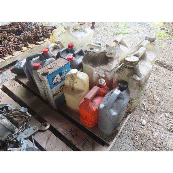 Fluids: Antifreeze, Oil, Transmission Fluid, Rust Remover, - Not 