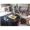 Image 3 : 3  45 Gallon Metal Barrels 1090 Hydraulic Fluid + 