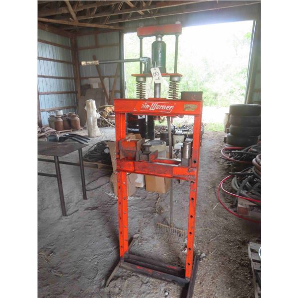 Hein-Werner 12 Ton Hydraulic Press