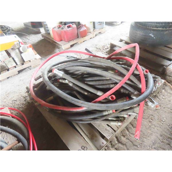 Pallet of Hydraulic Hoses & Fuel Hoses