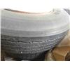 Image 5 : 2 Goodyear Tractor Tires 11R 22.5 10 Bolt Rims