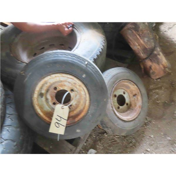 2 Trailer Tires 4.80-8 + LT245-75 R16