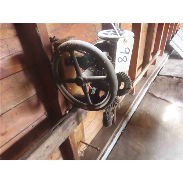 Blacksmith Post Drill by Canadian Blower