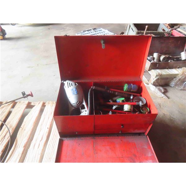 Blue Point Valve Seat Grinder With Snap On Tool Box