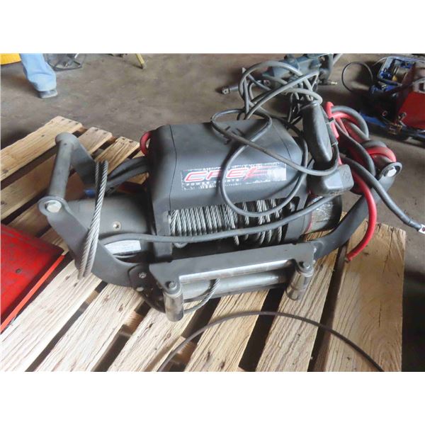 CPE Power Sports Winch With Reciever Hitch Mount +