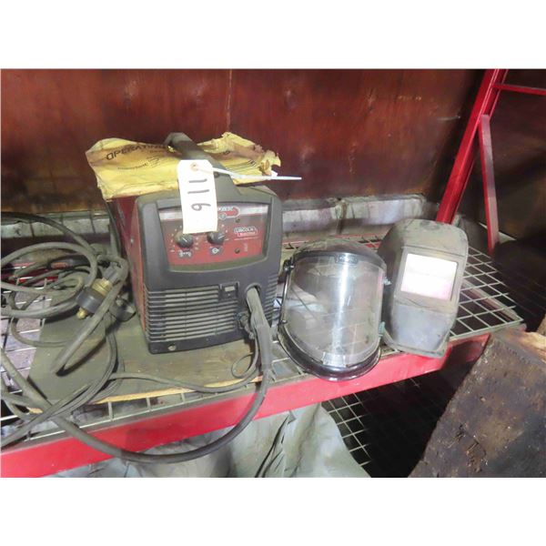 Lincoln Electric 180 Amp Welder With 2 Welding Masks