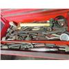 Image 10 : Rollaway 3 Piece Cabinet With C-clamps, Tap&Die Set