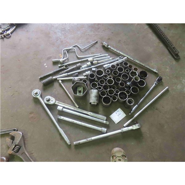 Ratchets & Sockets Up To 4", 3/8", 1/2", 3/4" Drives, 