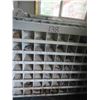 Image 4 : Double Sided Pigeon Holed Cabinet 50"x 96"x 20" Full of Screws, 