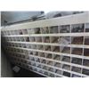 Image 9 : Double Sided Pigeon Holed Cabinet 50"x 96"x 20" Full of Screws, 