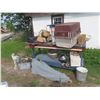 Image 1 : Patio Umbrella, Yard Decor, Helmet, Jugs, Rolling Work 