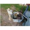 Image 4 : Patio Umbrella, Yard Decor, Helmet, Jugs, Rolling Work 