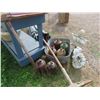 Image 6 : Patio Umbrella, Yard Decor, Helmet, Jugs, Rolling Work 