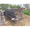 Image 1 : 200 Pieces Rough Cut Lumber 2"x 6"x 12ft , 2"x 4" - Stored