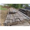 Image 3 : 125 Pieces Rough Cut Lumber 10-16ft Long 2"x 6", 