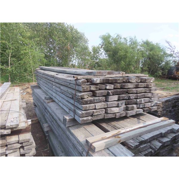 160 pieces Rough Cut Lumber 2"x 6",  2"x 4",  10ft &