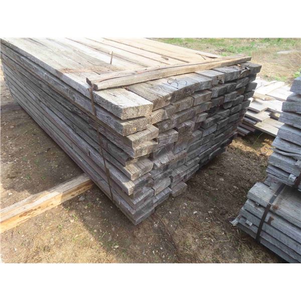 85 Pieces Rough Cut Lumber 2"x 6"x 8ft - 