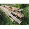 Image 2 : 30 Pieces Rough Cut Lumber Various Sizes 12ft-14ft