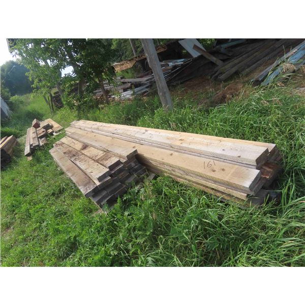 40 Pieces Rough Cut Lumber 8ft-14ft  2"x 6"