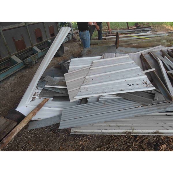 Metal Scrap Pile: Aluminum, Galvanized