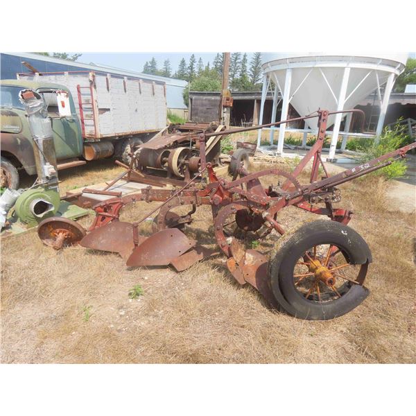 Antique 3 Bottom Plow