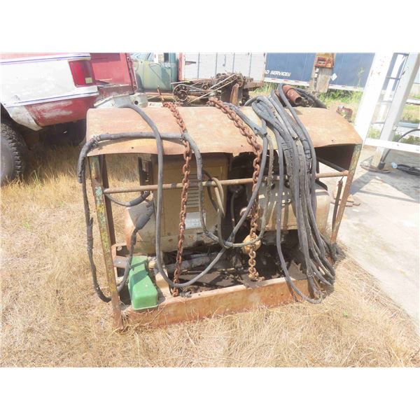 Hobart Welder Generator Wisconsin 4 Cylinder