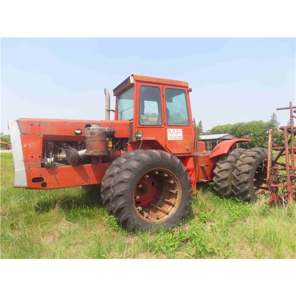 Massey Ferguson 1800 4WD, Cummings Engine, Triple 