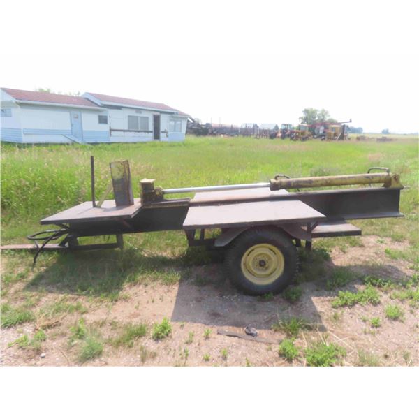 Trailer With HD Hydrauliuc Wood Splitter With 60" 
