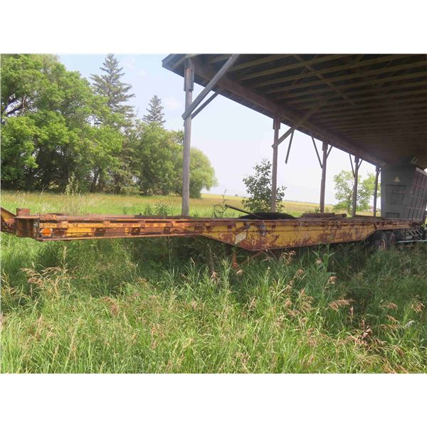 Cancar Tandem Hi Boy 50ftLong. Flatdeck Trailer, No TOD