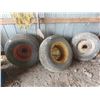 Image 1 : 3 Implement Tires & Rims 111-16.5L Value 