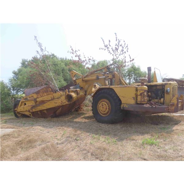 Cat 621 Scraper Buggy | Hydraulic Over Cable Scraper | Serial# 83L209 | Not Running | Approx. 20 Yar