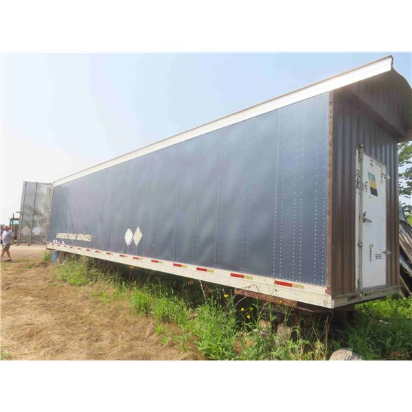 Semi Freight Storage Trailer 42ft, Has Front/Rear Doors , No 