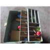 Image 2 : Fishing Package: 2 Tackle Boxes, Some Lures & Hooks,