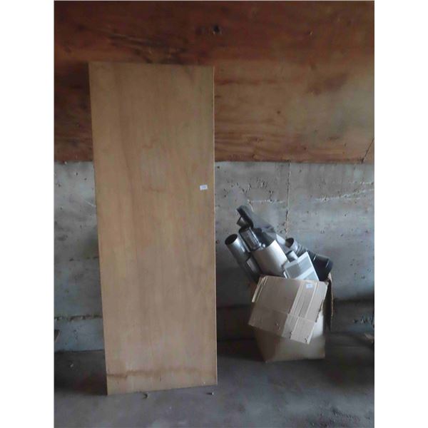 Ductwork, Venting Ductwork, Fiberglass Screen