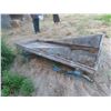 Image 4 : Snowmobile Sleigh With Metal Runners- Wood