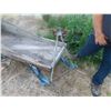 Image 7 : Snowmobile Sleigh With Metal Runners- Wood