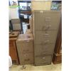 Image 1 : 2 Filing Cabinets, 2 Drawer & 4 Drawer